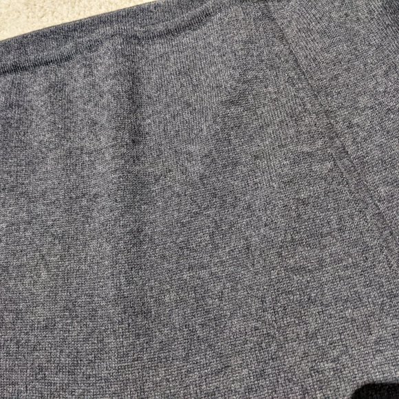 Vince Lace Up Grey Sweater Merino and Cashmere - Picture 8 of 12